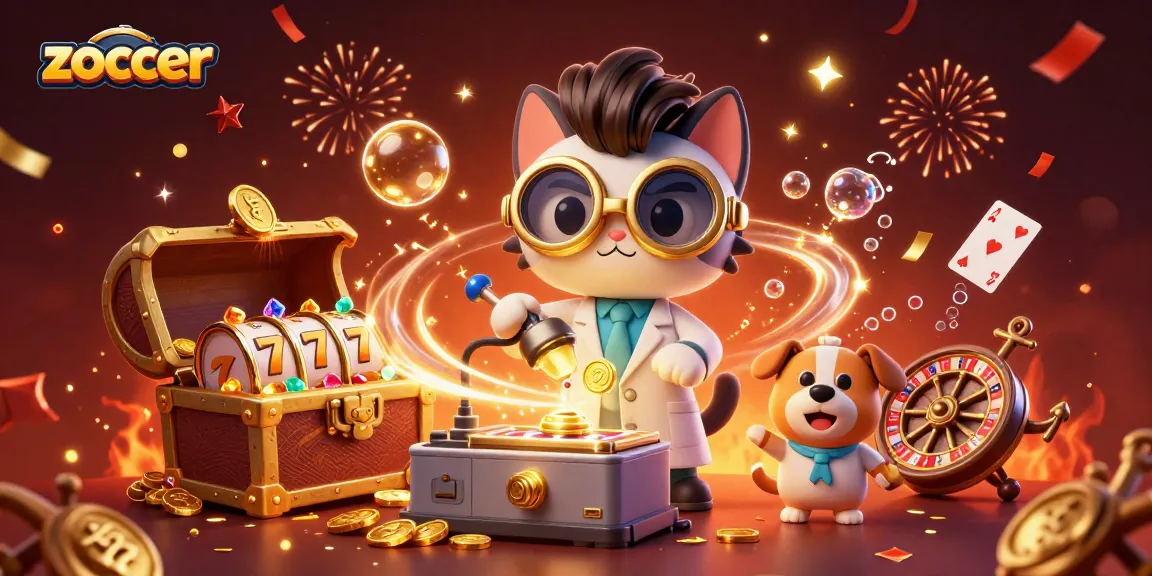 Engage with zoccer's thrilling casino adventure full of gold coins, slot machines, and dynamic gameplay.